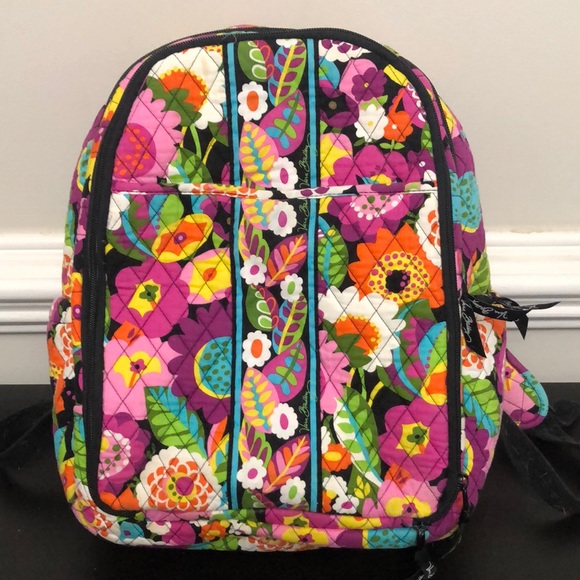 Vera Bradley Handbags - Vera Bradley floral print backpack